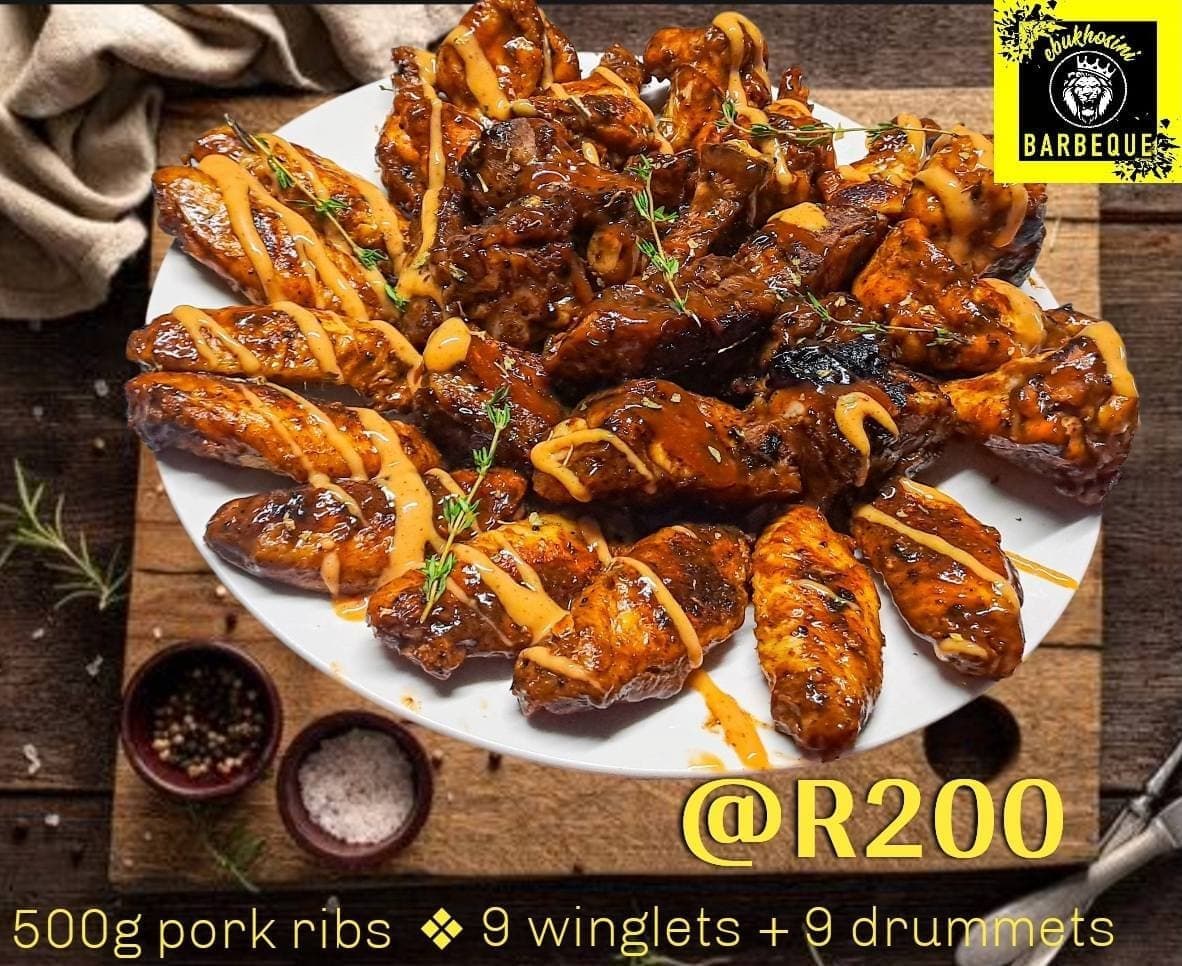 Ribs & wings special