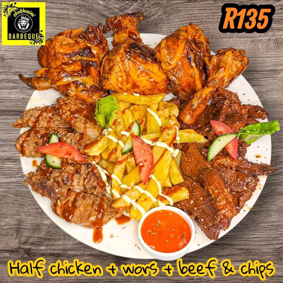 Chicken & wors deal