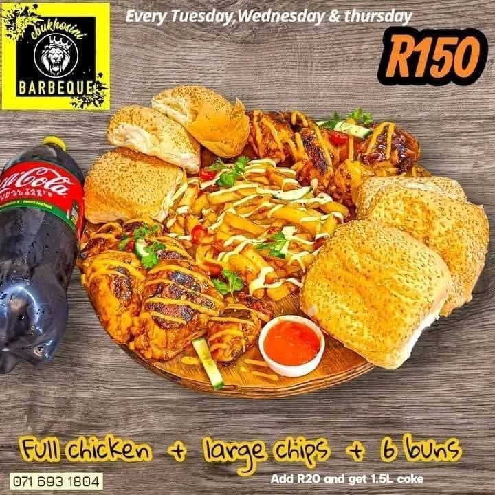 Full chicken platter