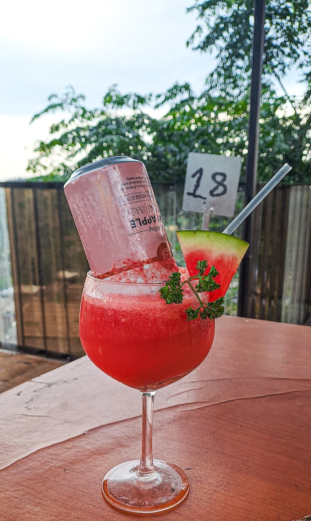 Watermelon cocktail